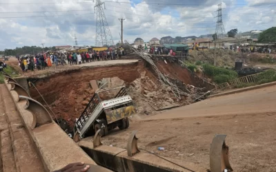 Bridge Collapses on Enugu-Port Harcourt Expressway