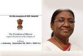 India Changes her Name to a New One?