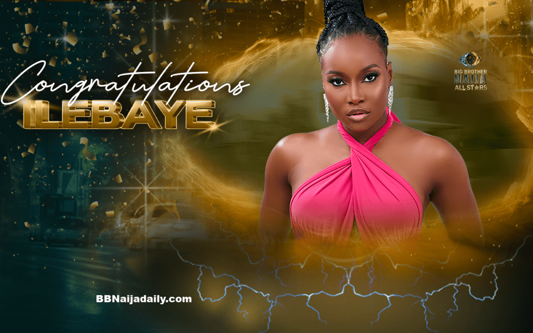 Ilebaye wins BBNaija All Stars