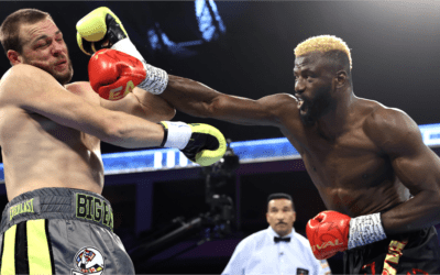 Nigerian Efe Ajagba Claims Victory Against His Australian Rival.